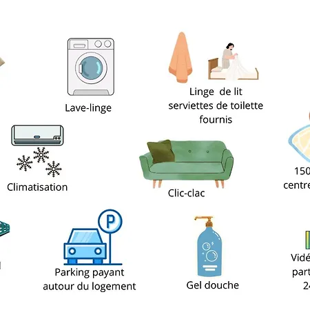 Les Jardins Bas Apartman